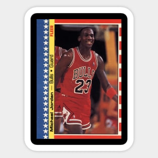 BASKETBALLART -JORDAN CARD 4 Sticker